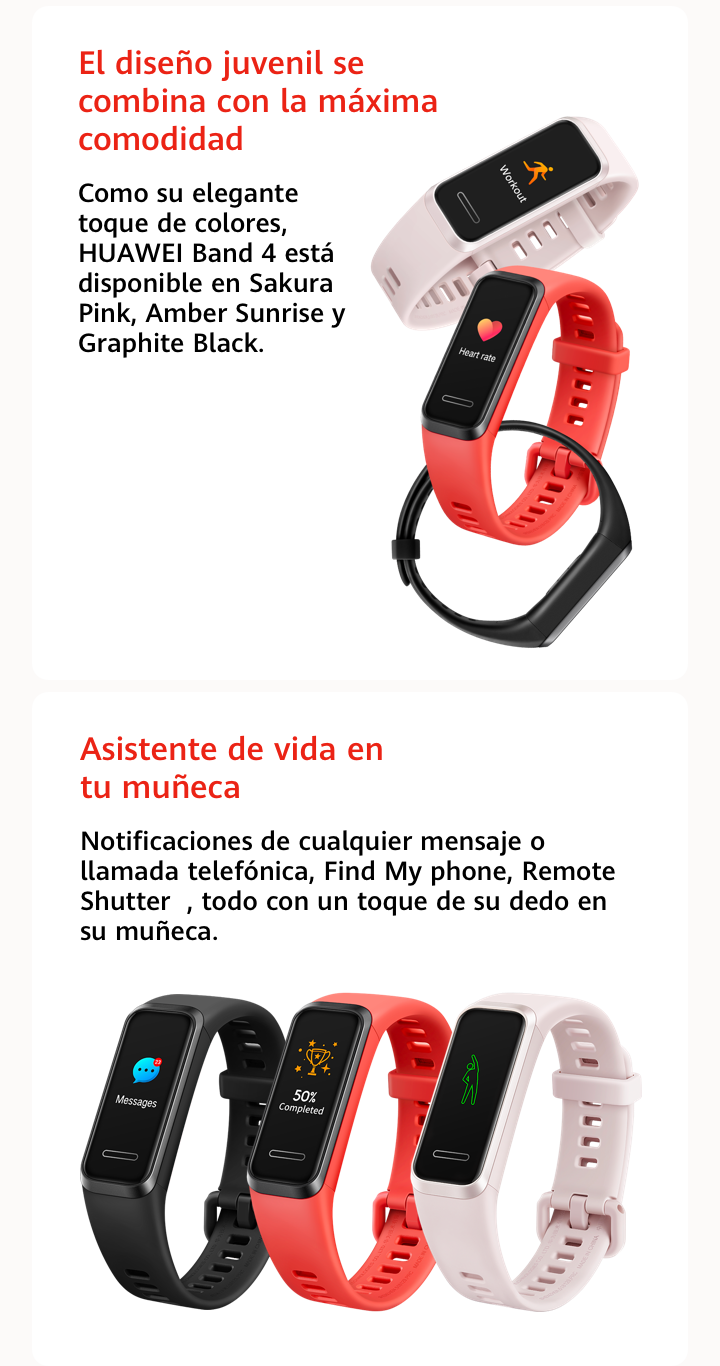 Huawei band 4 funciones hot sale